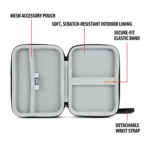 Portable WiFi Hotspot Case - Black 6.5 Inch