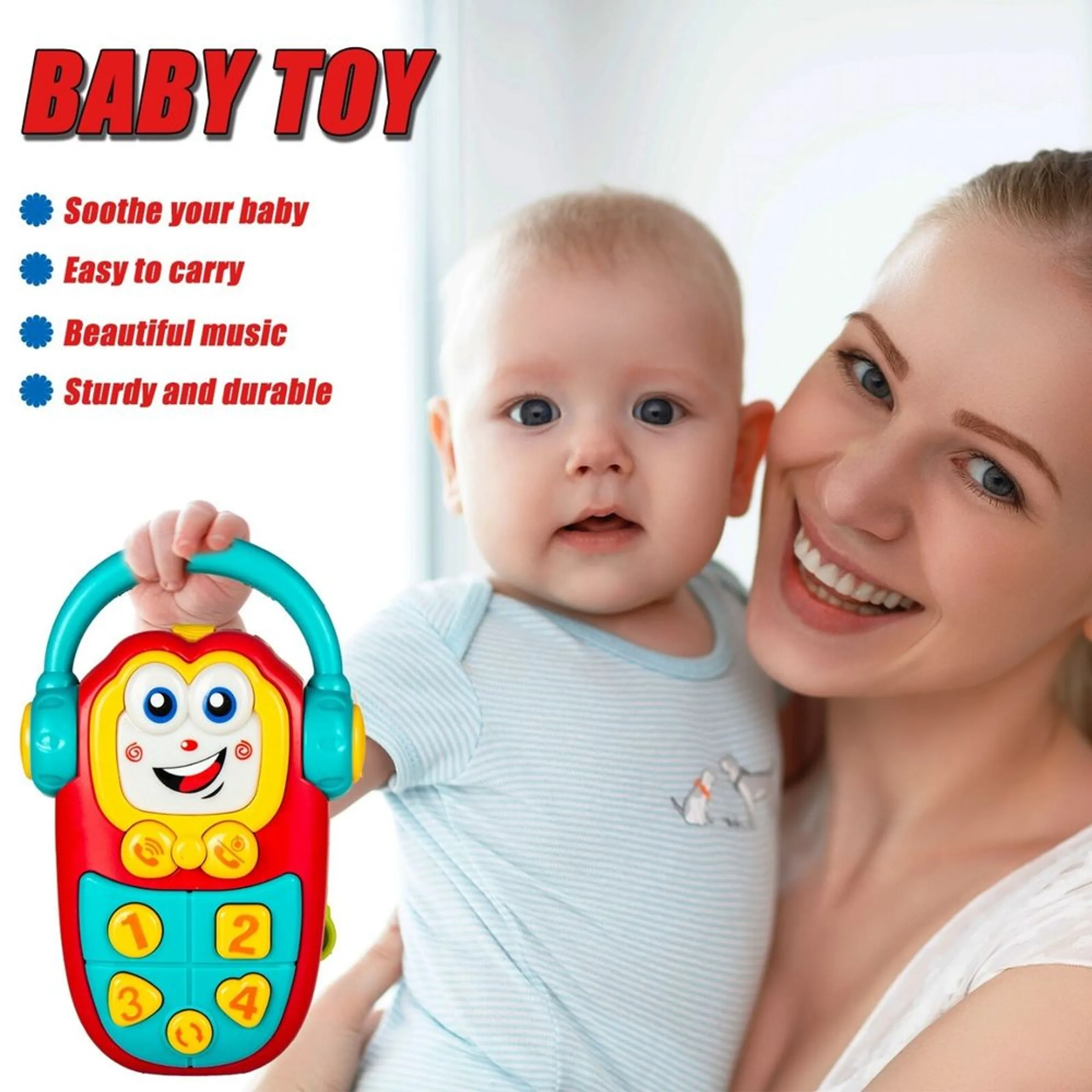 Baby Rattle - Suitable for 12 months & above
