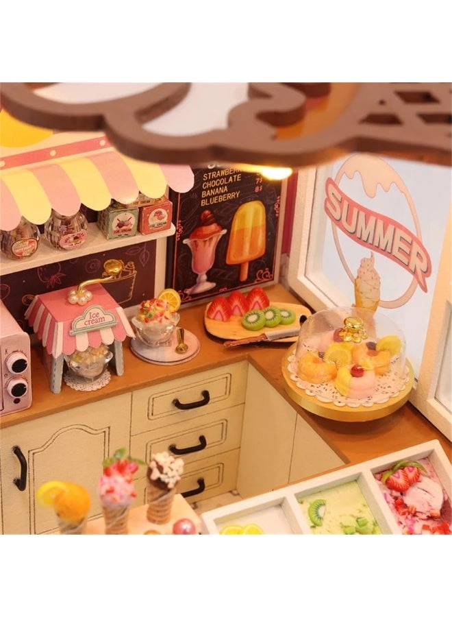 Dollhouse Miniature DIY House Kit - Creative Room 1:100