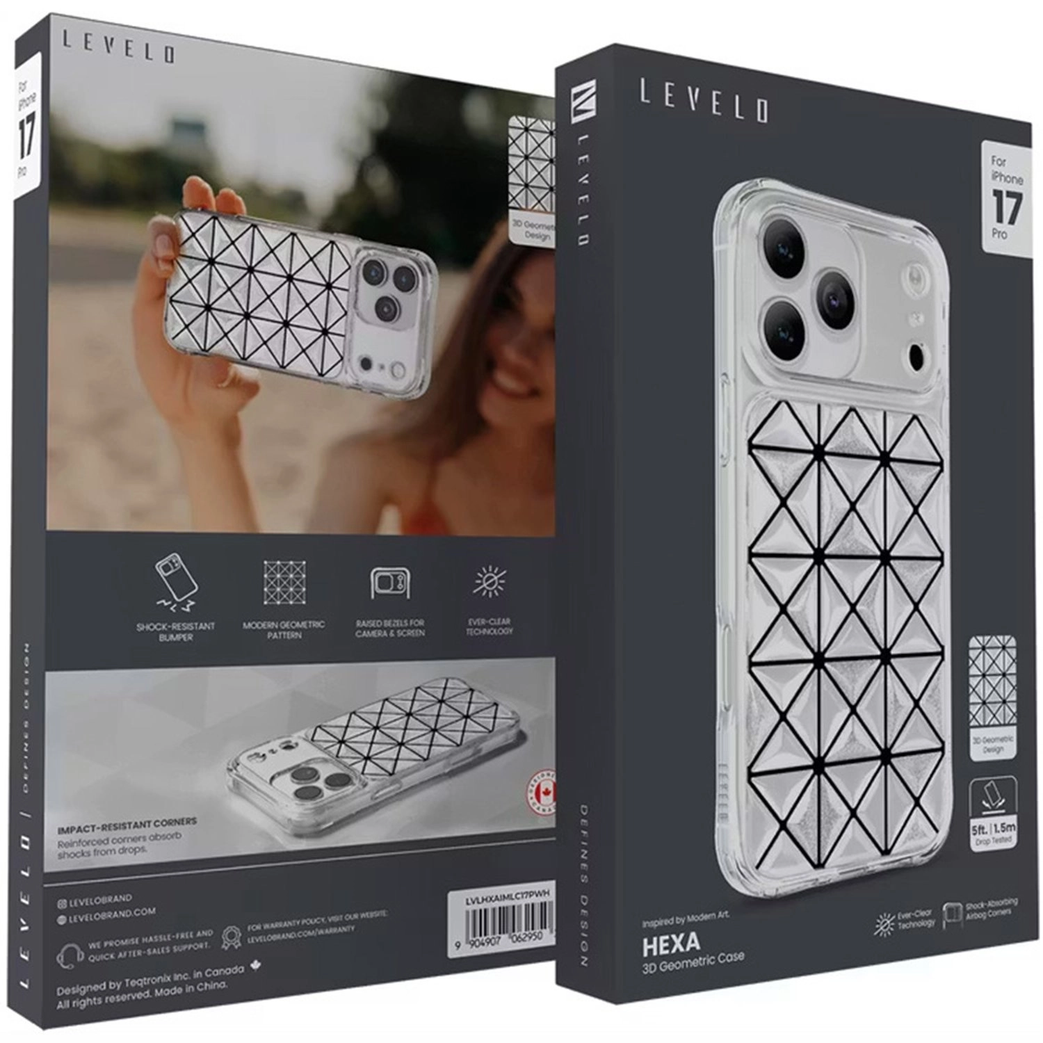 Hexa 3D LML Case for iPhone 17 Pro