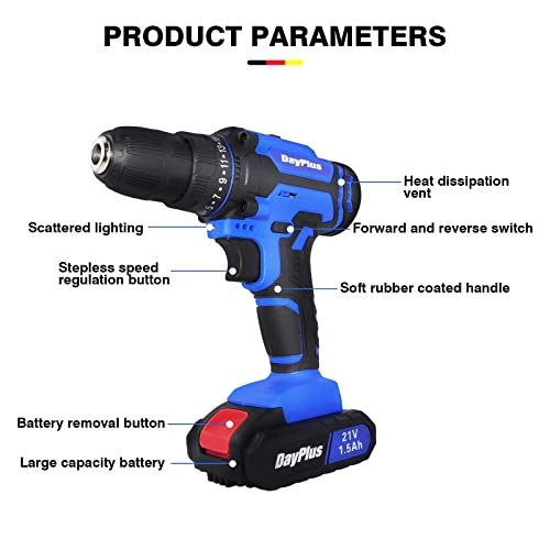 Cordless Drill - 1500mAh