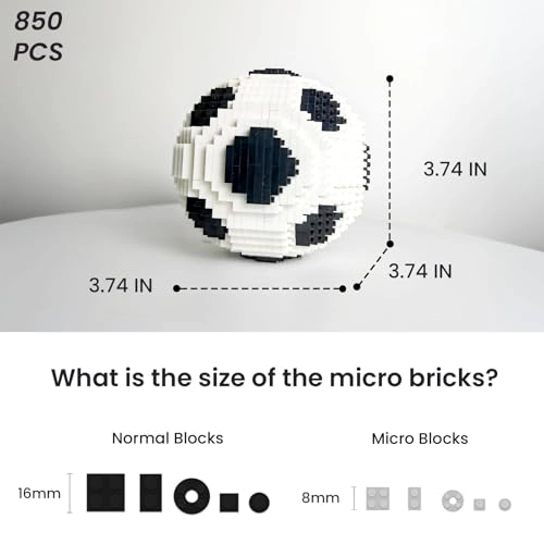 Soccer Building Set - Soccer 850 pcs