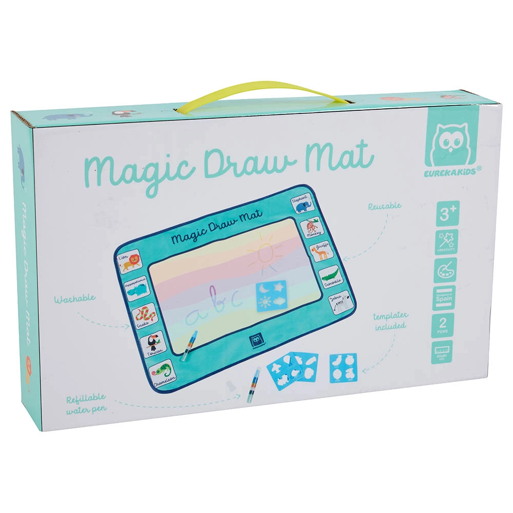 Water Painting Magic Draw Activity Mat - 4 templates 60x80 cm