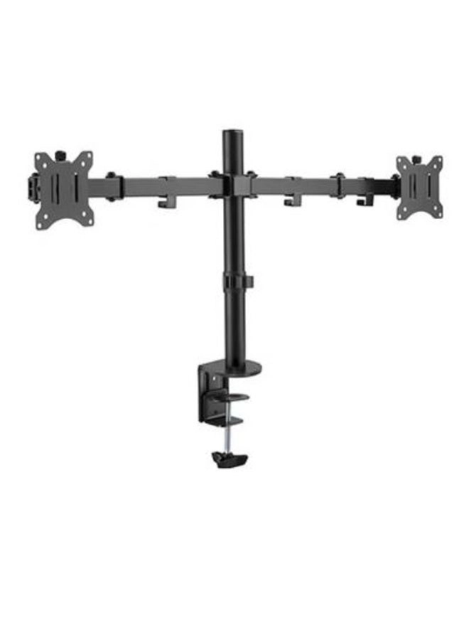 Stargold Double Arm Desk Stand - two 17 to 32 inch 75x75mm 100x100mm