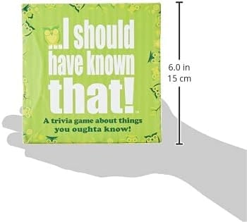 I Should Have Known That