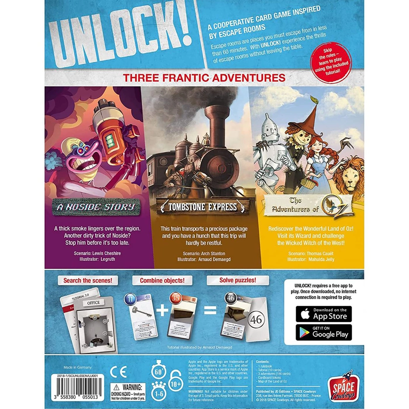 UNLOCK!: Secret Adventures - Card Game