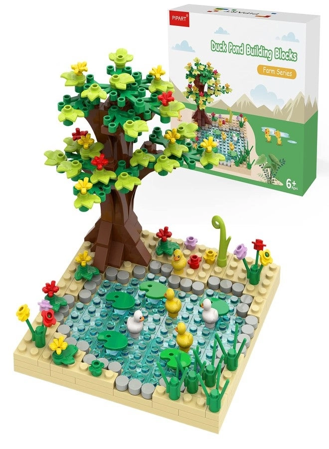 PIPART Farm Animal Duck Pond Building Set - Duck 246 pcs