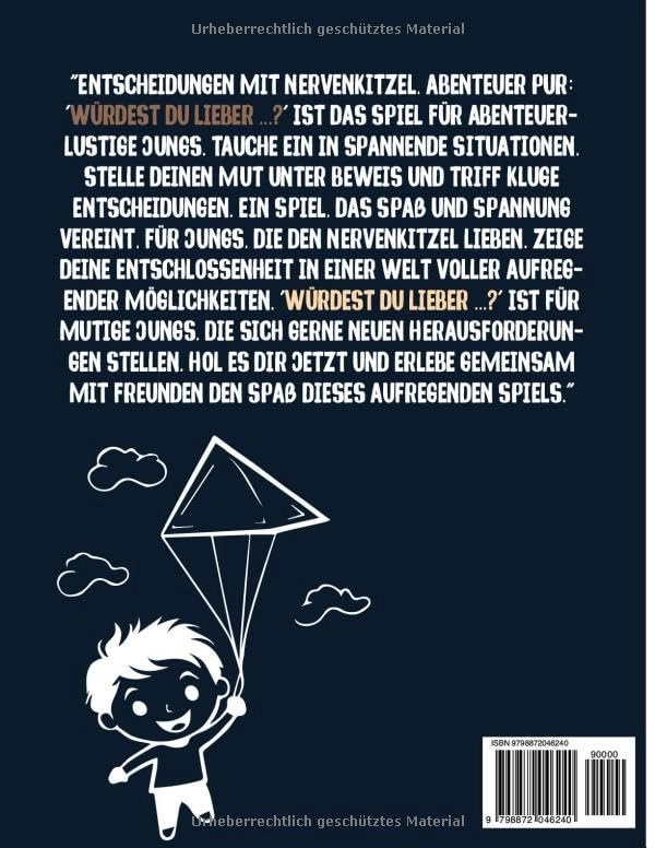 Würdest du lieber ...?: Das Spiel für mutige Jungs (German)