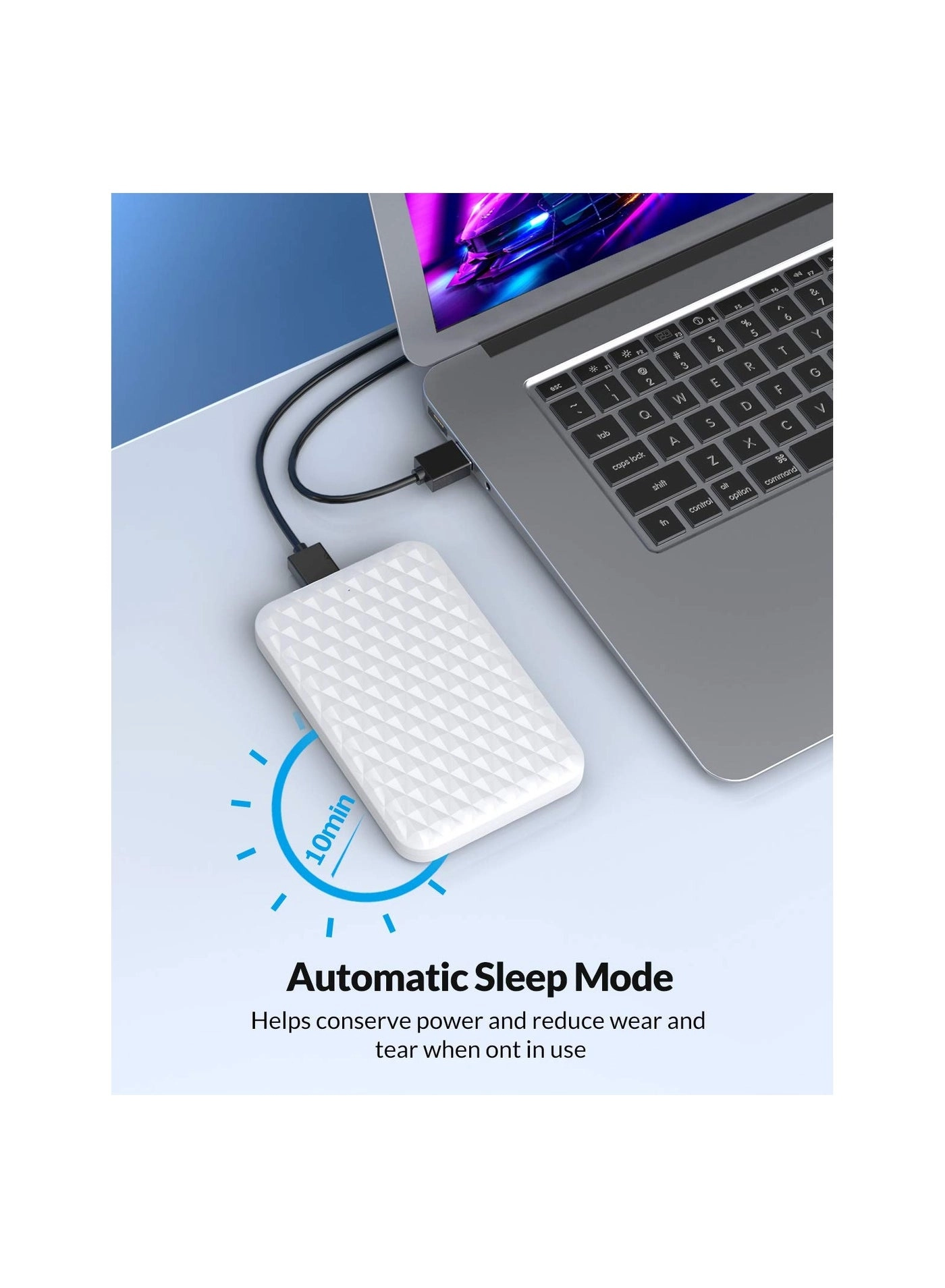 Hard Drive Enclosure - Usb 3.0 Sata 2.5 Inch