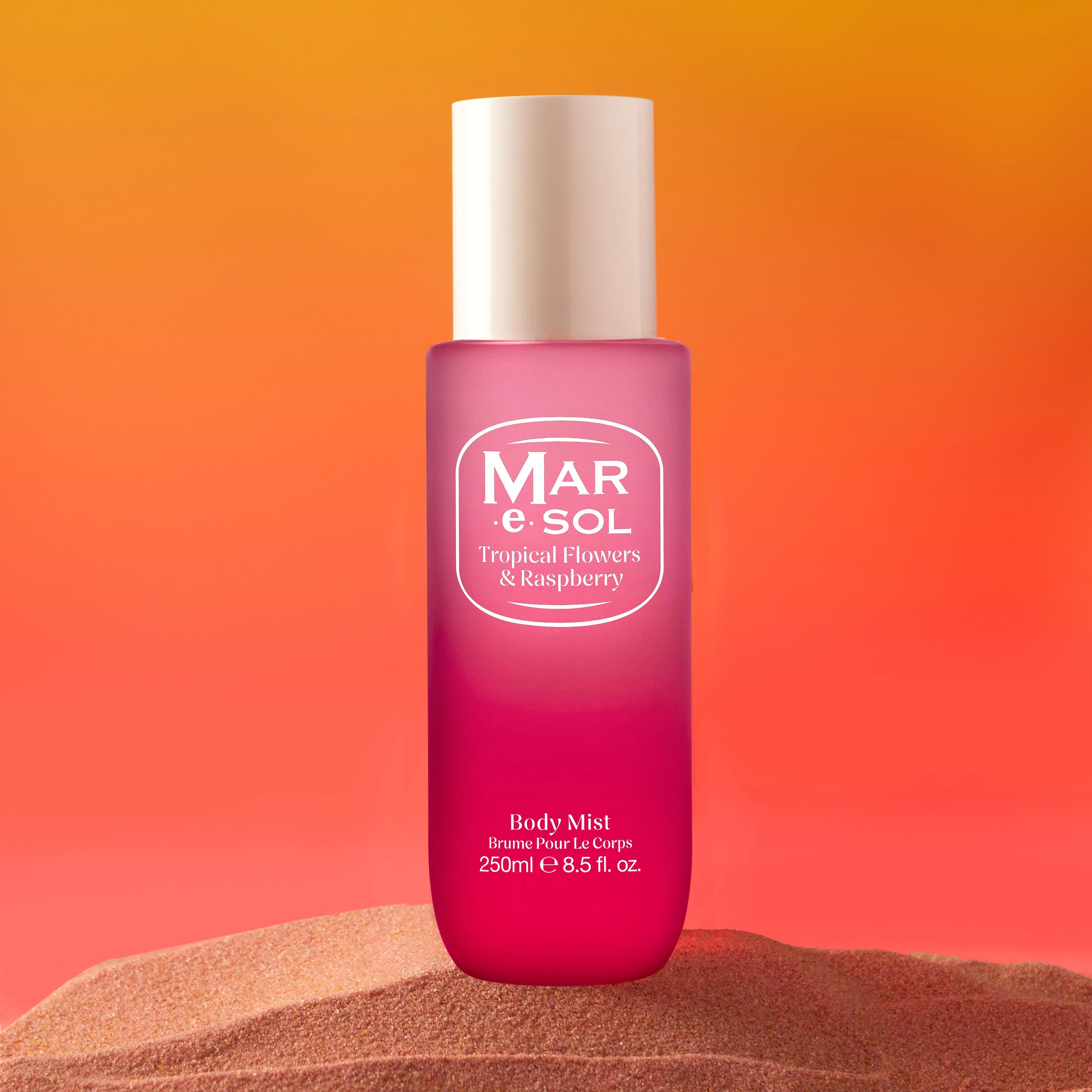 Tropical Flowers & Raspberry Body Mist - 250 ml Tropical Flowers & Raspberry
