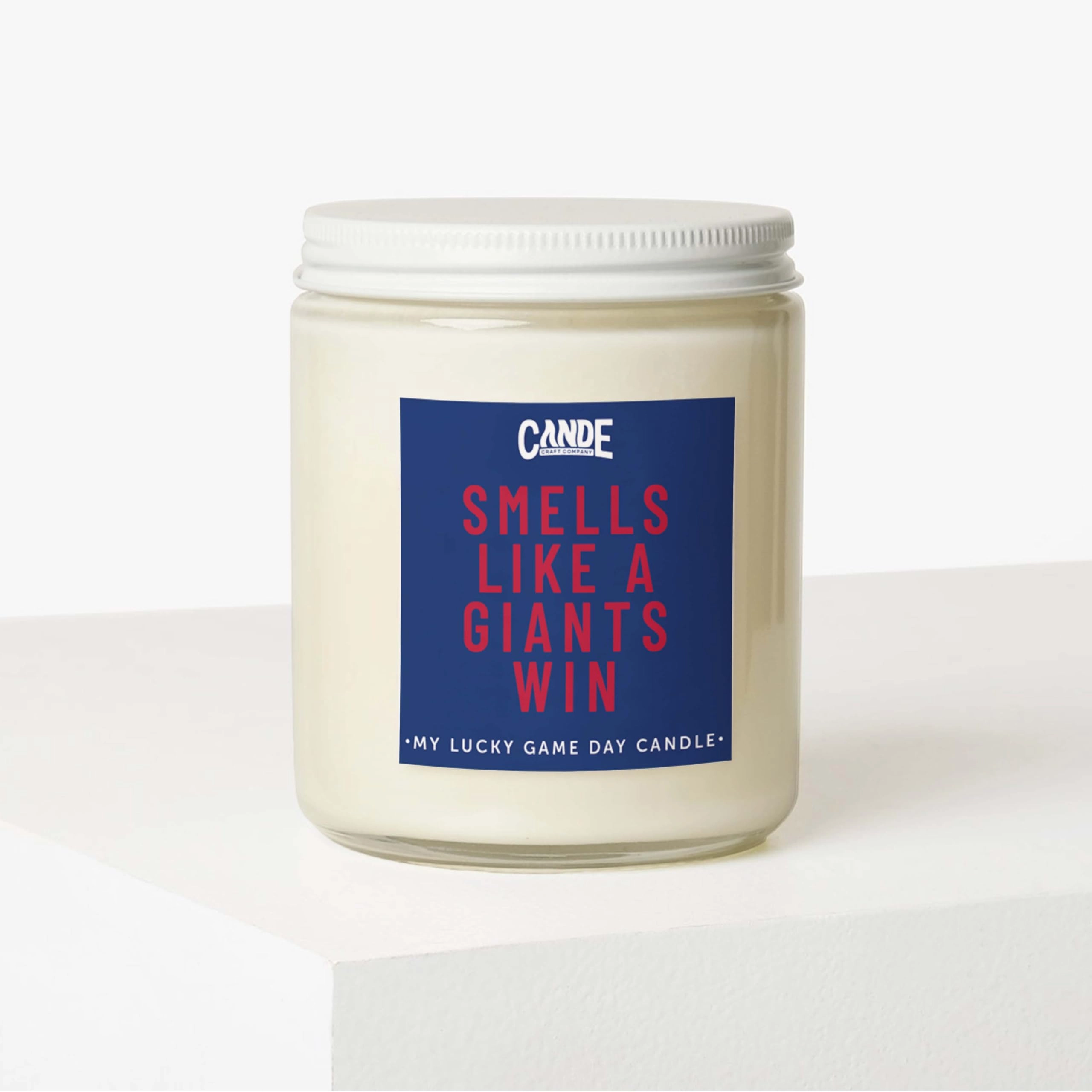 Smells Like A Giants Win Football Candle - Giants / Lavender Vanilla 1.0 Count