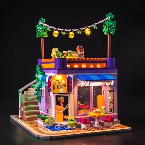 LED Light kit - for Lego 41747 Rooftop Restaurant Remote Control