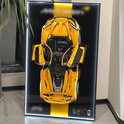 Display Wallboard for LEGO Technic Oracle Racing RB20 F1 Car 42206 - 80X50cm