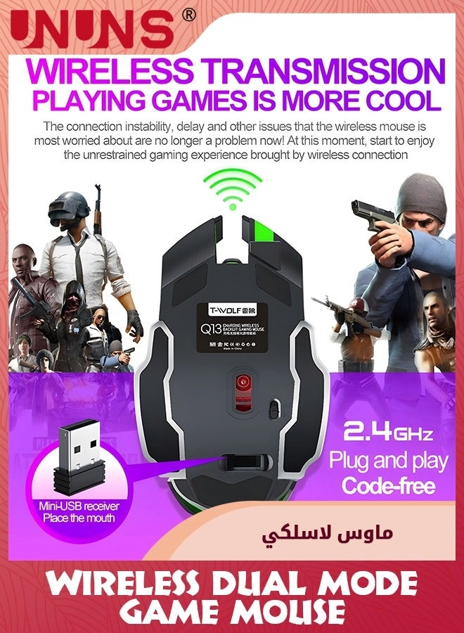 Rechargeable Wireless Bluetooth Mouse - Wireless