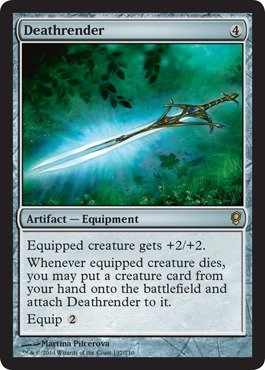 Magic: the Gathering Deathrender - 197/210 Conspiracy