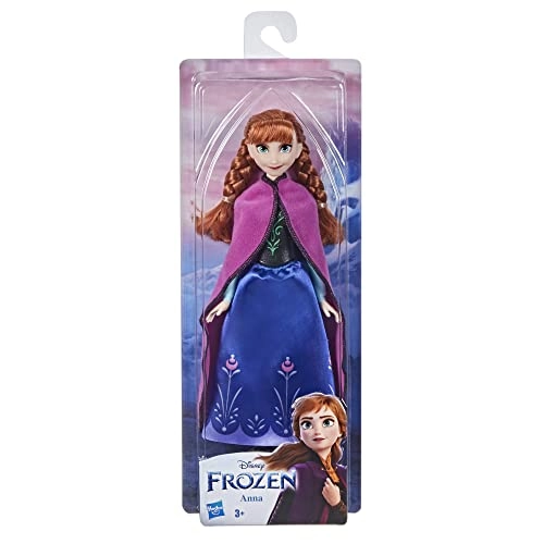 Anna Fashion Doll - Long Red Hair Outfit Inspired by Frozen 2 Ages 3+