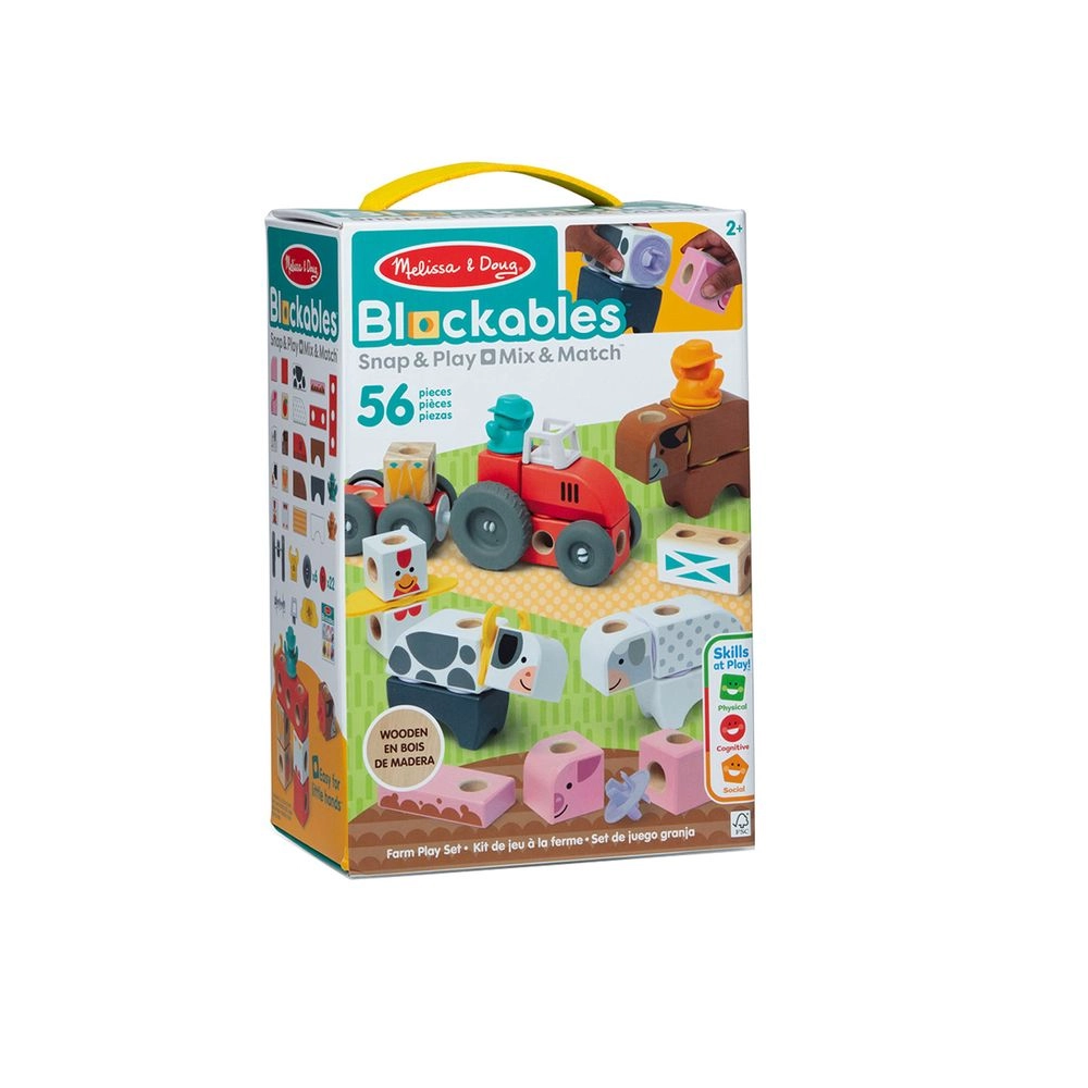 Blockables Farm Playset - 56 pcs
