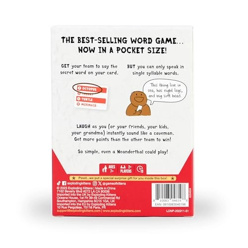 Poetry For Neanderthals - Card Game