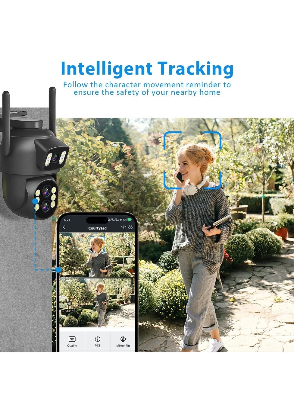 8MP WiFi IP Security Camera 4K