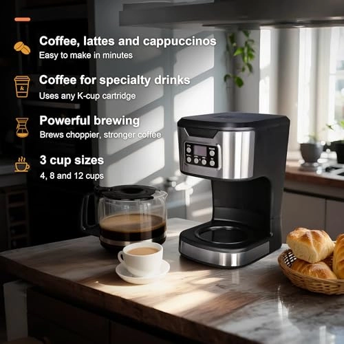 Touchscreen Programmable 12-Cup