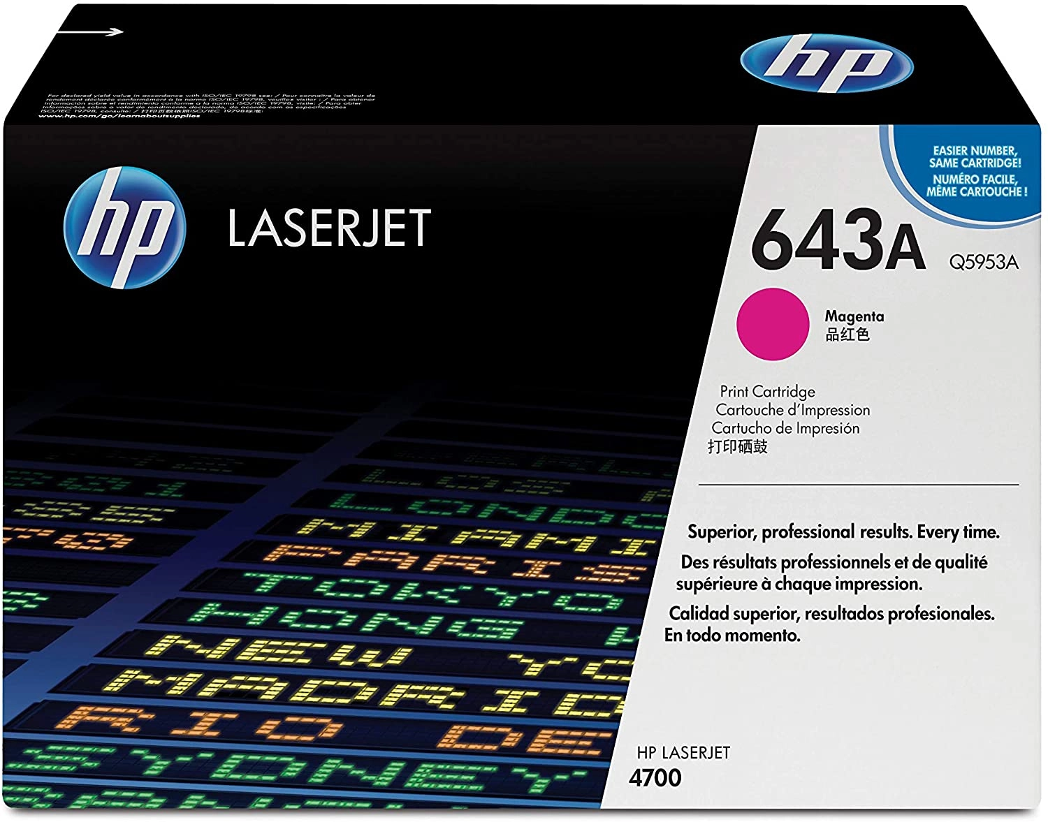 HP 643A - Approx. 10,000 Pages Cyan