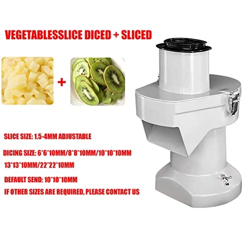 2 in 1 Electric Vegetable Dicer Slicer - 200W