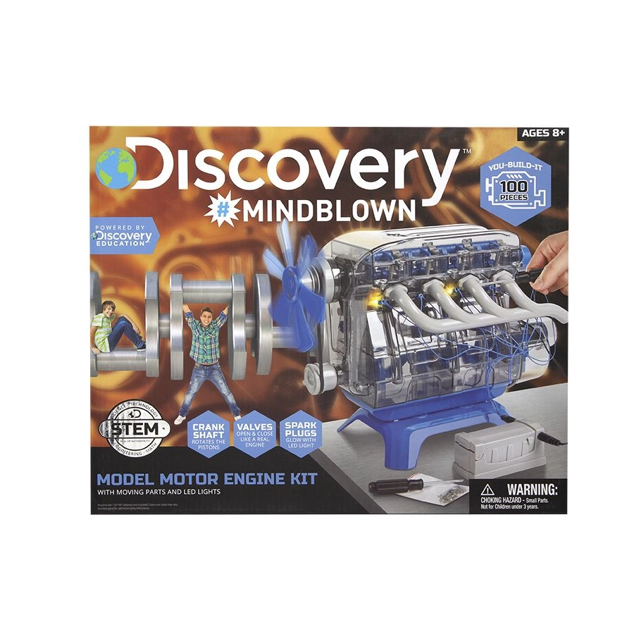 DISCOVERY MINDBLOWN Model Engine Kit - Mechanical Engineering