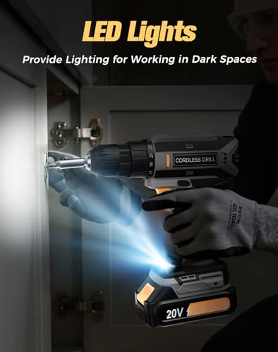 Cordless Drill Driver - 2000mAh