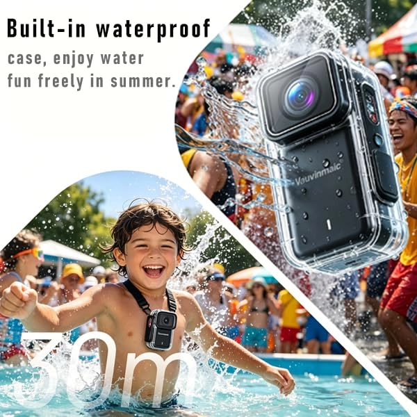 Dual Screen Sports Camera - 128GB 4K