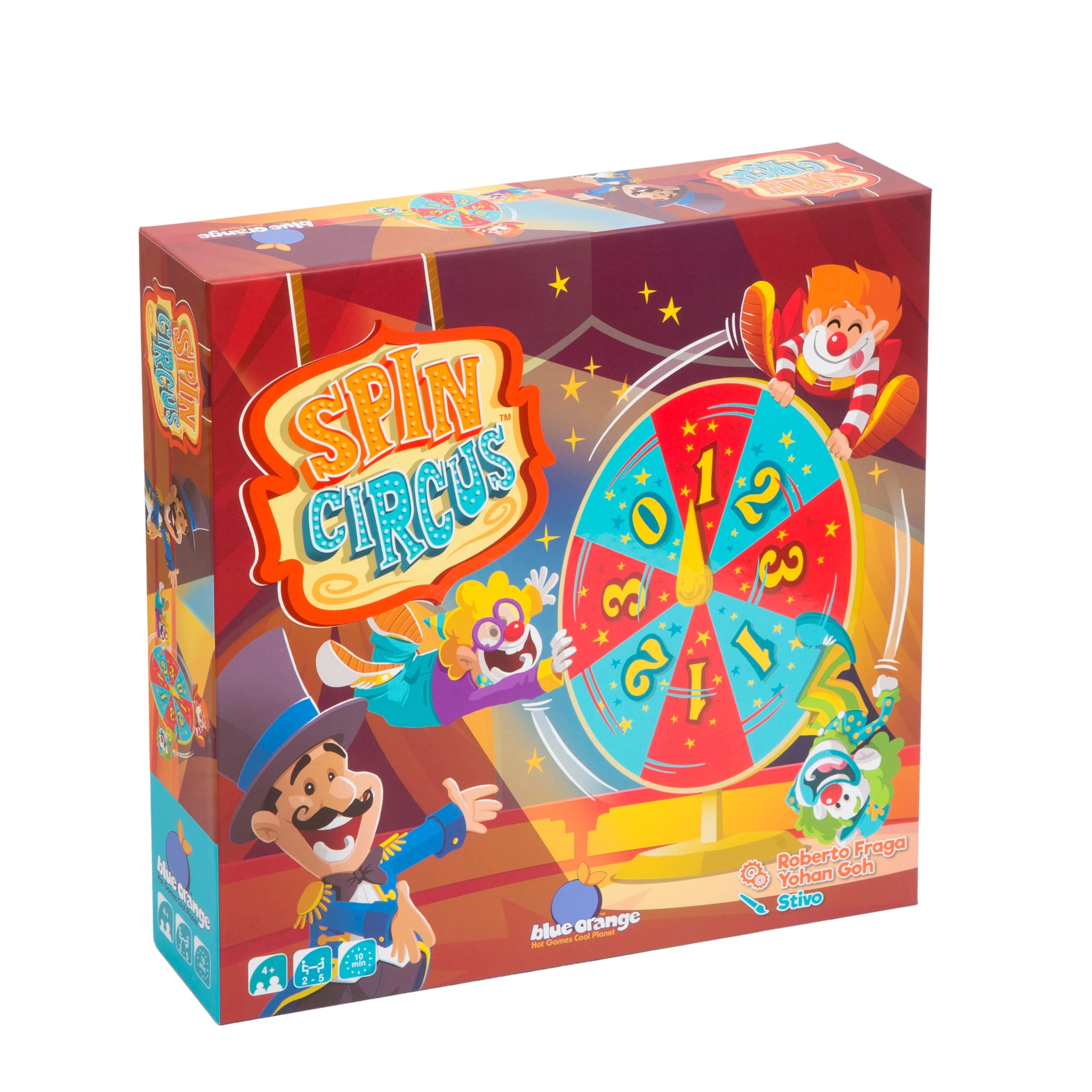 Blue Orange Spin Circus - Multicolour