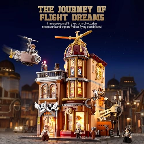 Steampunk Flight Club - 1858 pcs