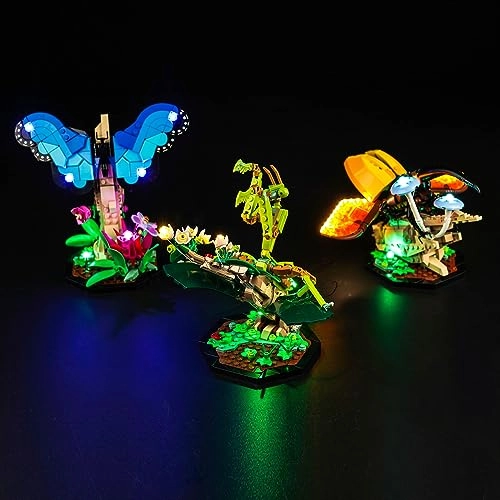LED Light Set for LEGO The Insect Collection 21342 - Acrylonitrile Butadiene Styrene (ABS) 5V