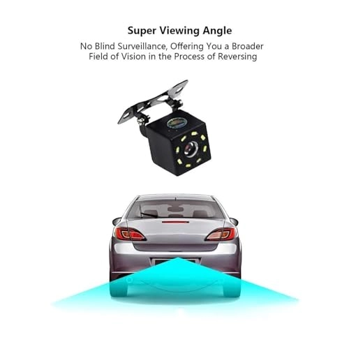 Car Rear View Camera - 8 LED Night Vision 648*480