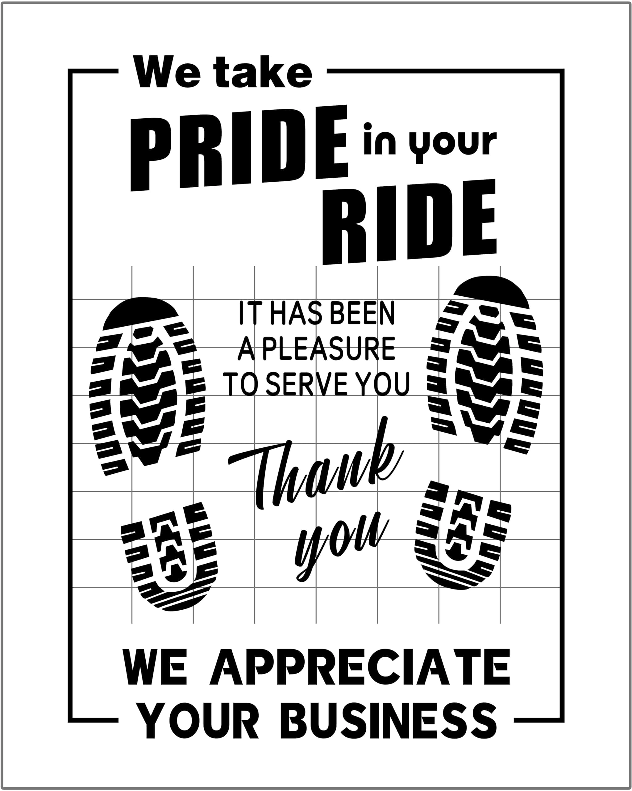 Ickimee Paper Floor Mats - 50pcs 20" x 16" Disposable