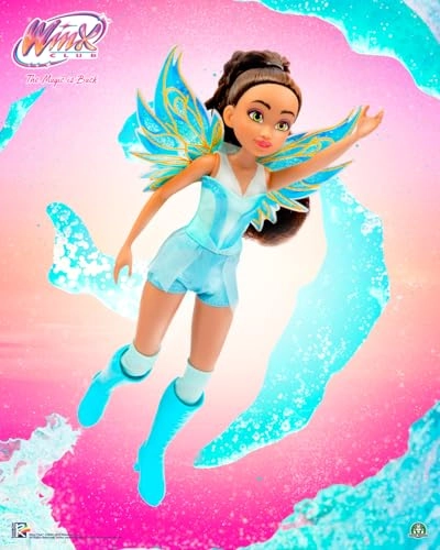 Aisha Fairy Doll - Glitter Wings Poseable Joints Ages 4+