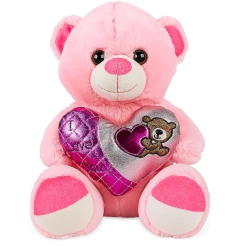 Teddy Bear 30 cm - Pink Plush