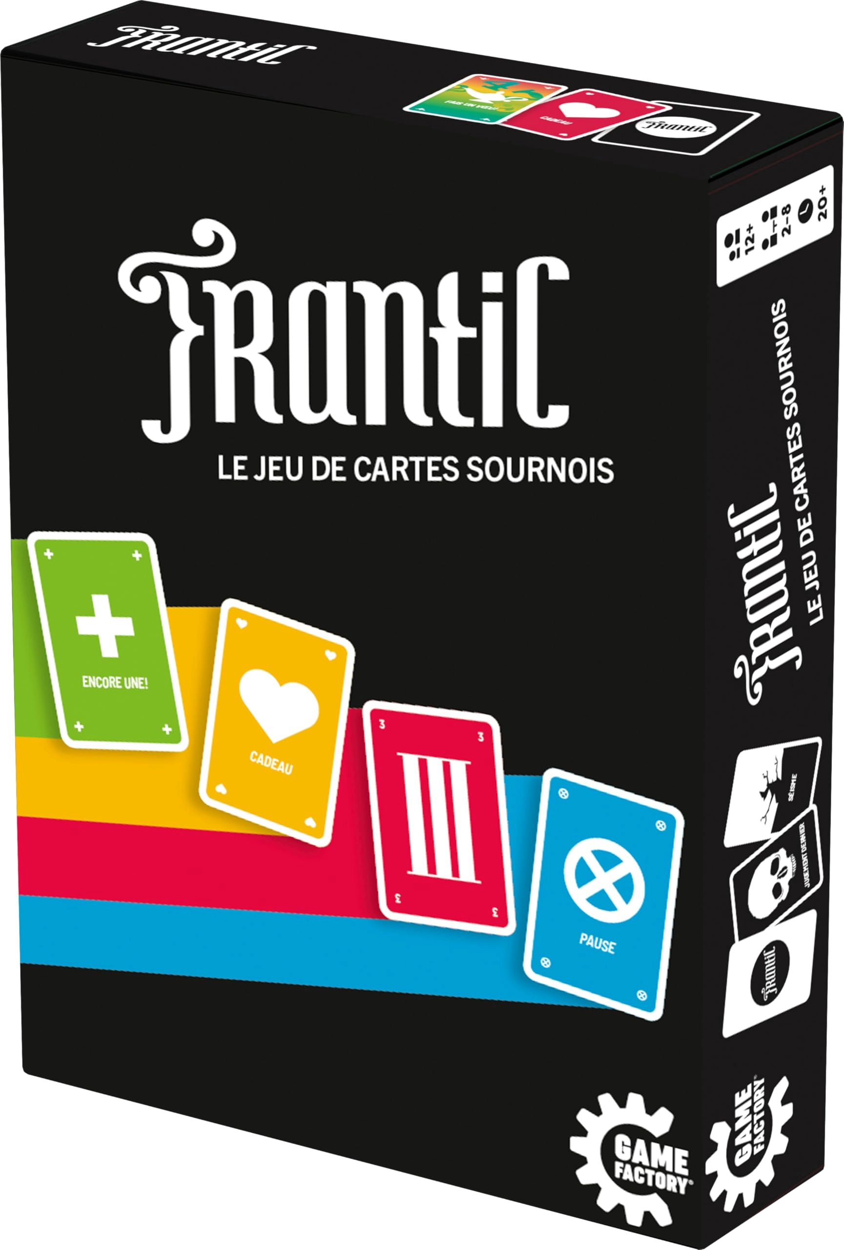 Blackrock Games Frantic - Card Game (French)