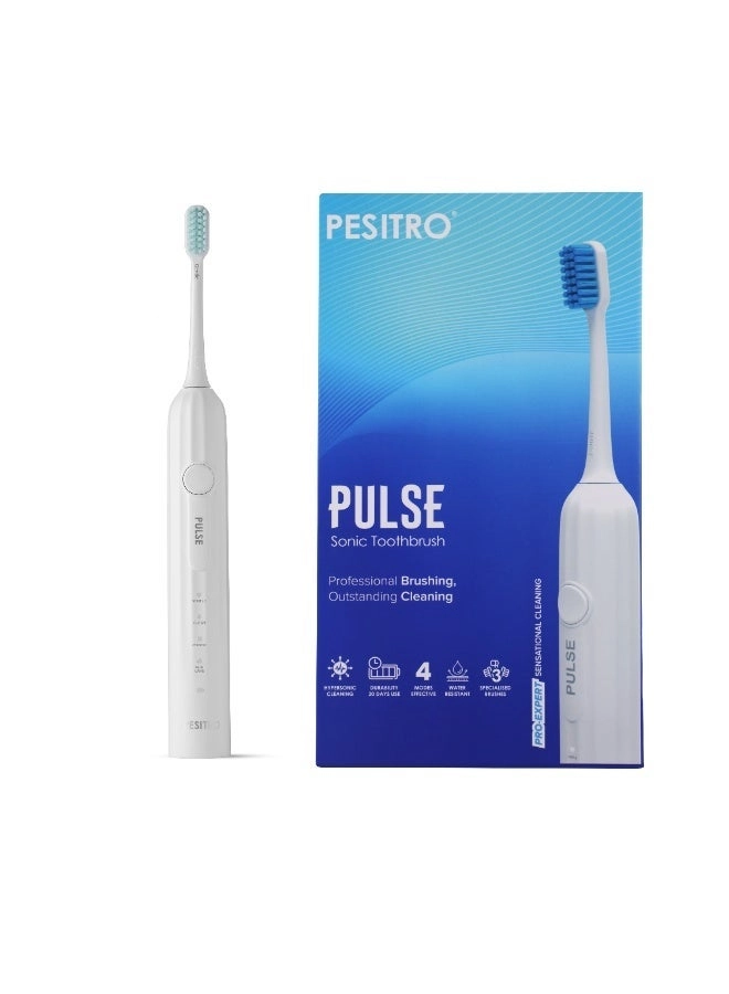 Pesitro PULSE - 44,000–60,000 pulses/min 4 modes 3 brush heads
