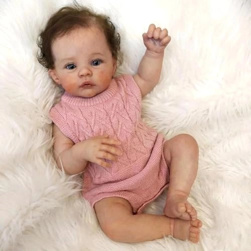 Reborn Baby Doll - 18 inch Silicone Girl Ages 3+