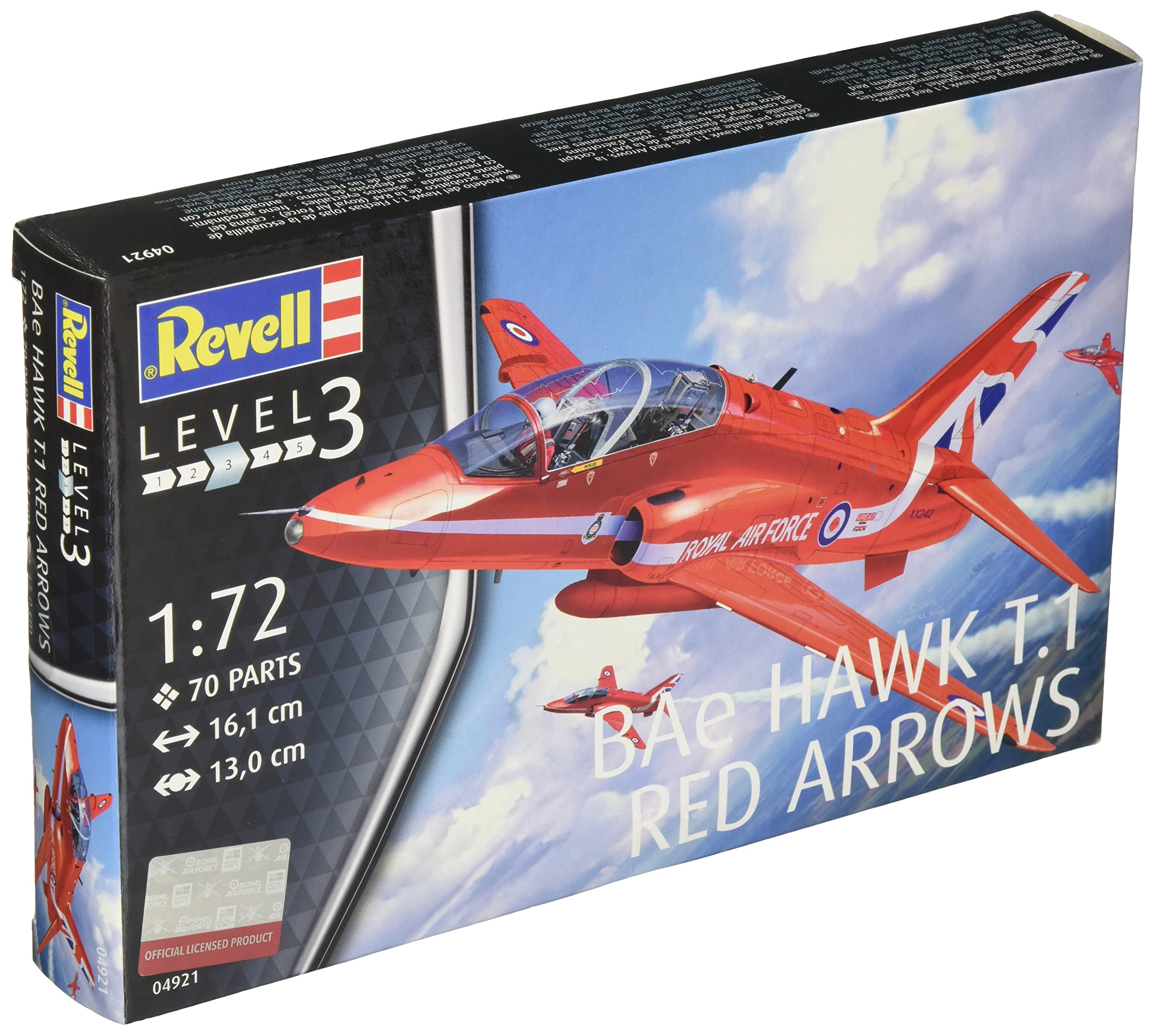 BAe Hawk T.1 Red Arrows Model Kit (04921) - 1:72