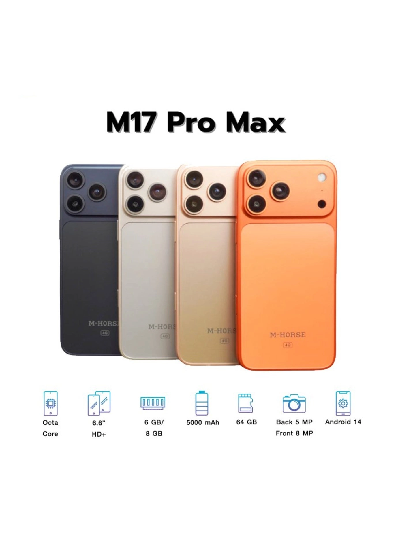 17 Pro Max - 12GB 128GB