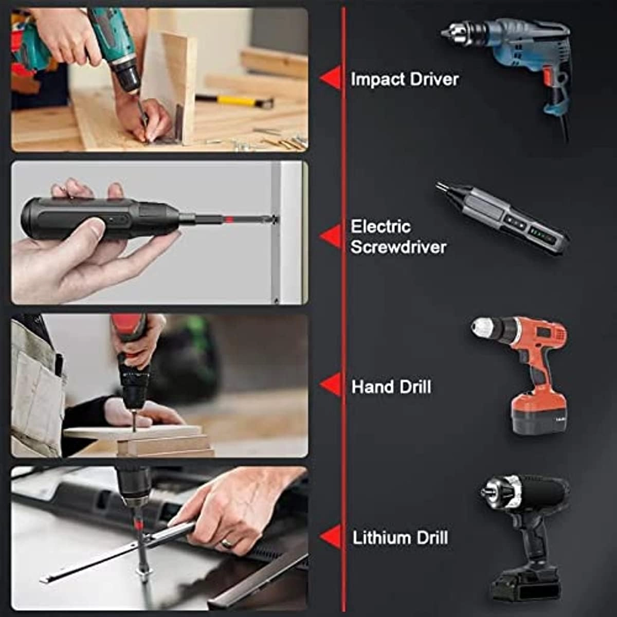 Magnetic Anti-slip Drill Bit - 7PCS 25mm-150mm