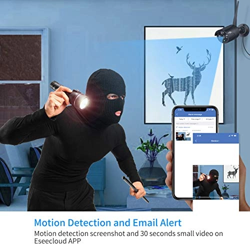 Expandable Wireless Security Camera System - 4 10 channels 5MP