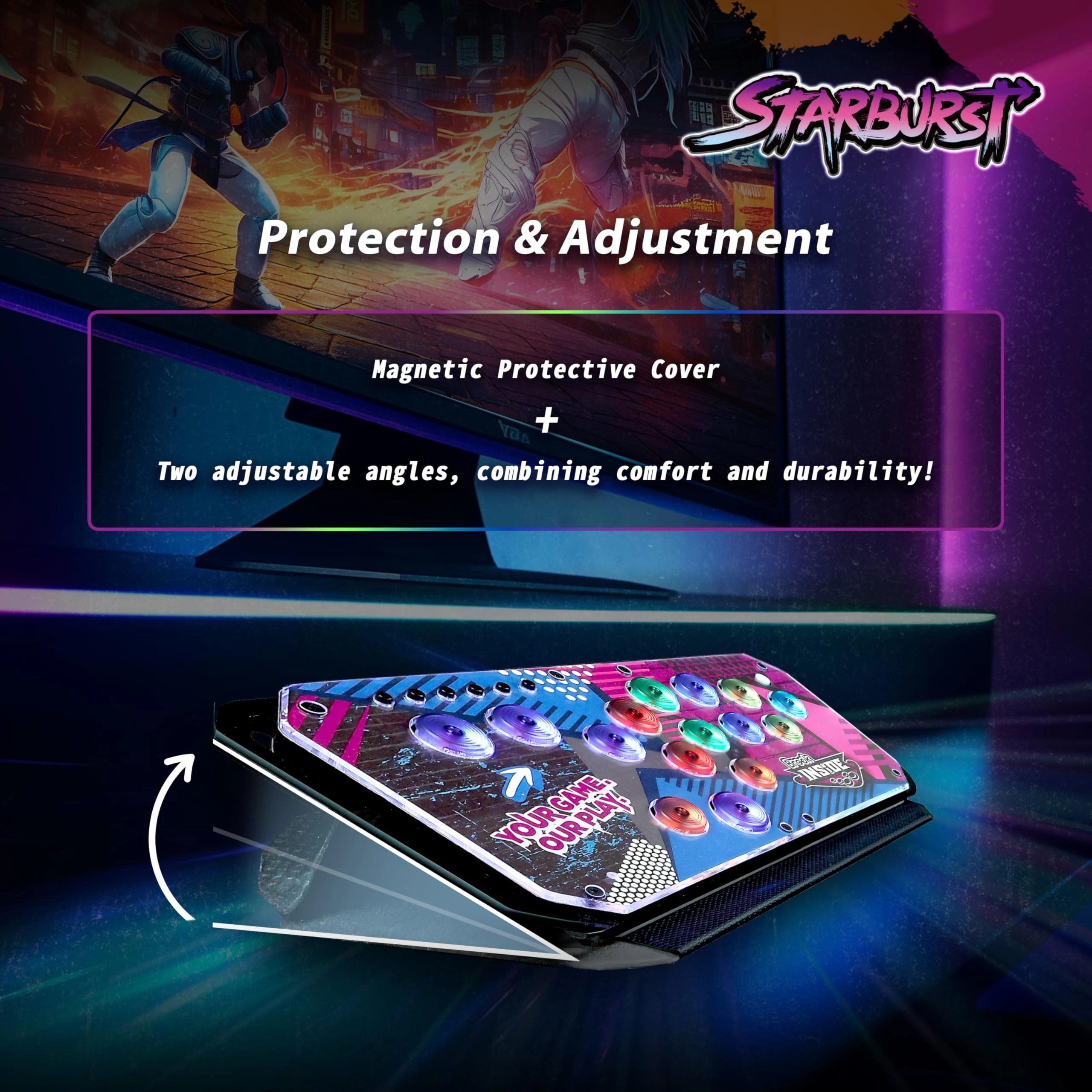 Fighter Starburst - PS5 PS4 Xbox Series X|S NS NS2 PC