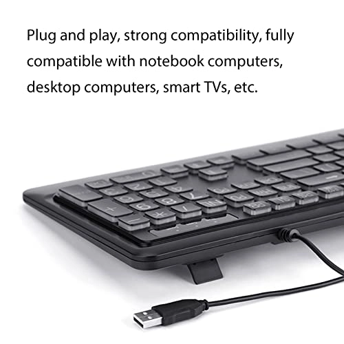 Large Print Keyboard - Wired