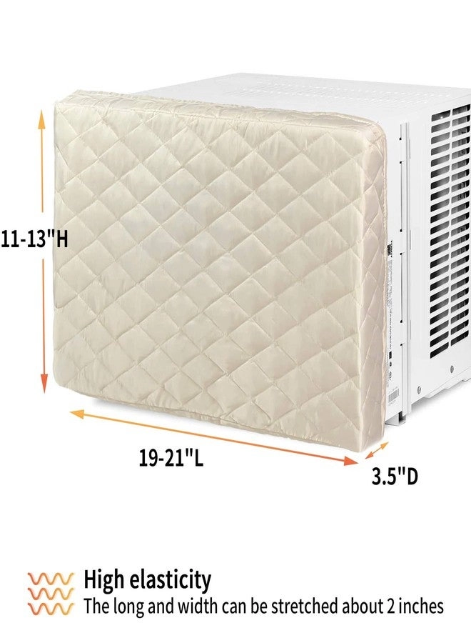 Air Conditioner Cover - Fits Most 3,000 - 7,000 BTU Window Air Conditioner Unit