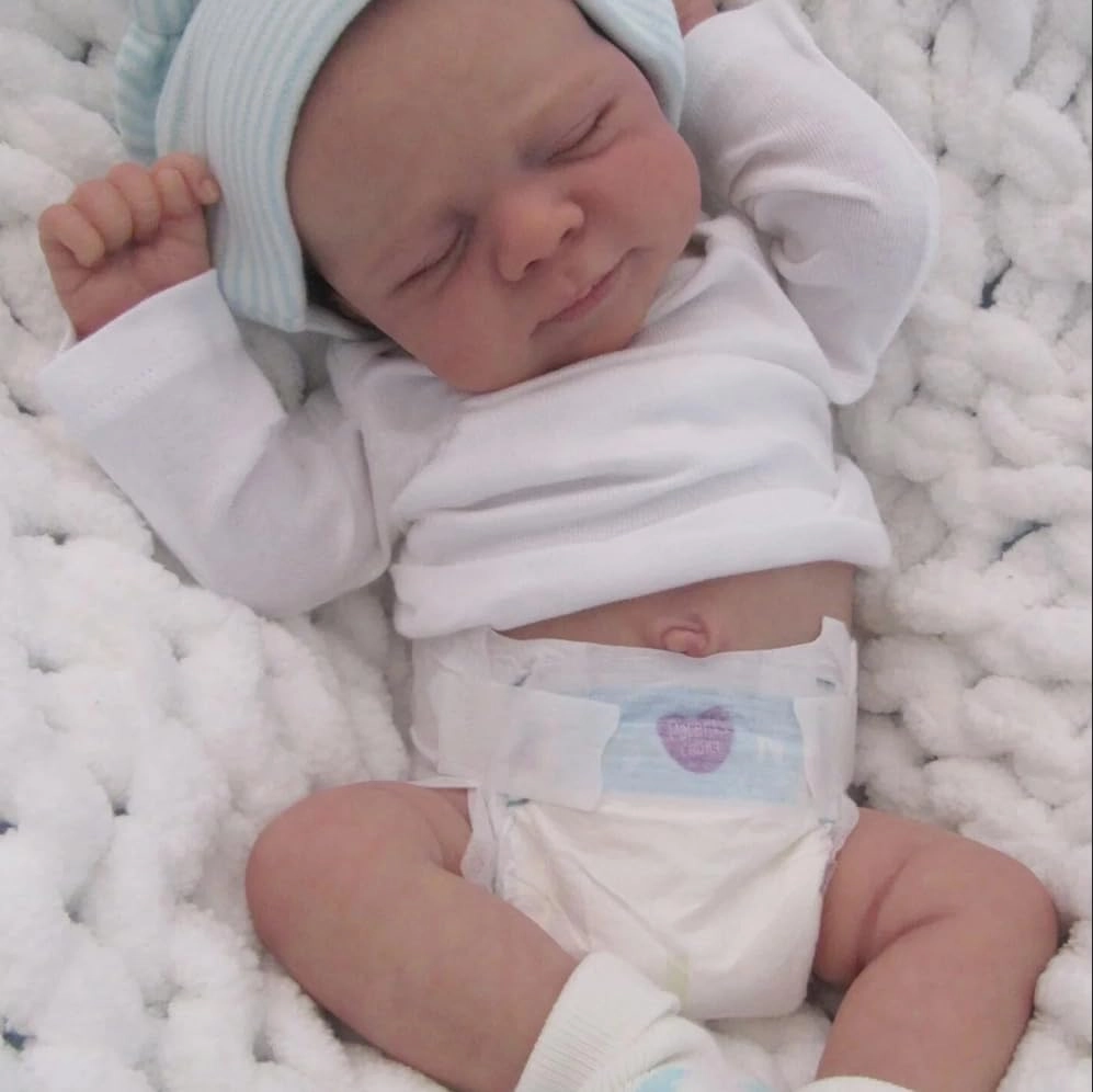 Pascale Reborn Baby Doll - 18 Inch Vinyl Boy Ages 3+ Set