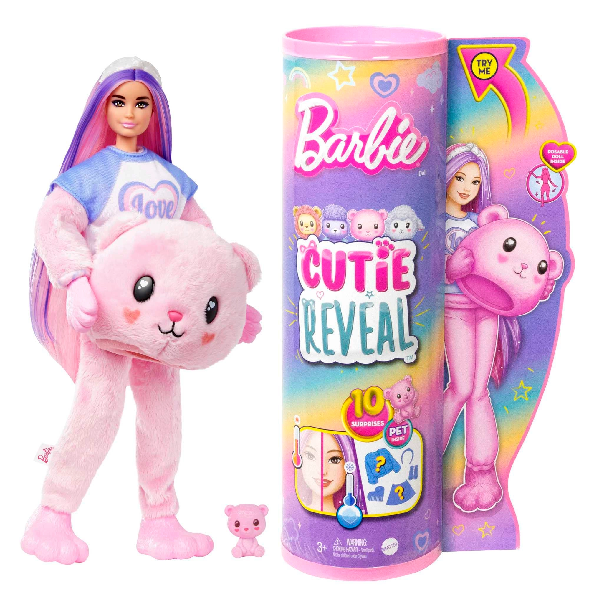 Barbie Cutie Reveal - Cozy Cute Tees Teddy Bear