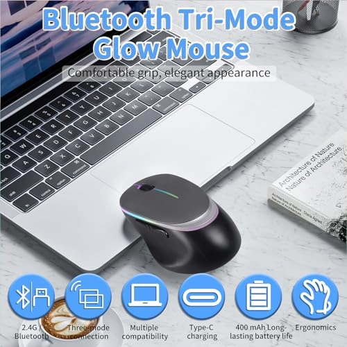 Ergonomic Vertical Mouse - Bluetooth
