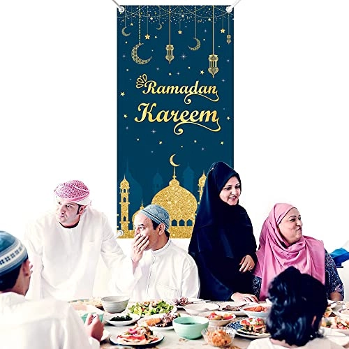 Ramadan Kareem Photo Booth Backdrop - 1pc